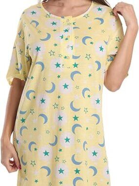 Just Love Short Sleeve Sleepwear Celestial Glow Size 3X